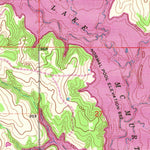 United States Geological Survey Lake Carl Blackwell, OK (1966, 24000-Scale) digital map