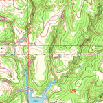United States Geological Survey Lake Carl Blackwell, OK (1966, 24000-Scale) digital map