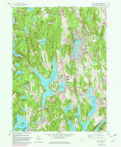 United States Geological Survey Lake Carmel, NY (1960, 24000-Scale) digital map