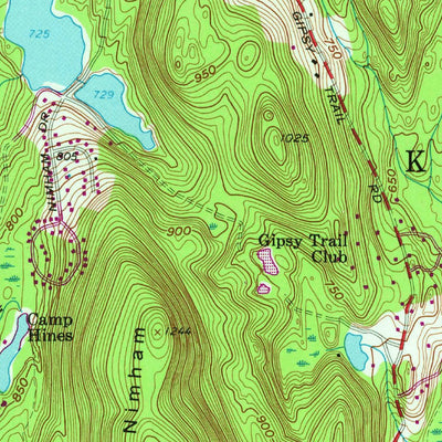 United States Geological Survey Lake Carmel, NY (1960, 24000-Scale) digital map
