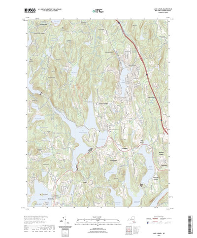 United States Geological Survey Lake Carmel, NY (2023, 24000-Scale) digital map