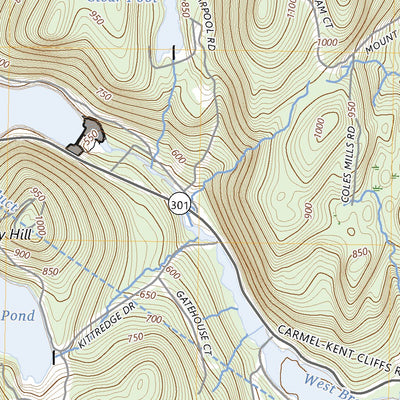 United States Geological Survey Lake Carmel, NY (2023, 24000-Scale) digital map