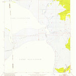 United States Geological Survey Lake Cataouatche East, LA (1952, 24000-Scale) digital map