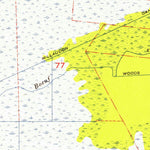 United States Geological Survey Lake Cataouatche East, LA (1952, 24000-Scale) digital map
