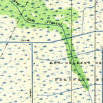 United States Geological Survey Lake Cataouatche West, LA (1942, 31680-Scale) digital map