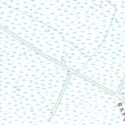 United States Geological Survey Lake Cataouatche West, LA (1967, 24000-Scale) digital map