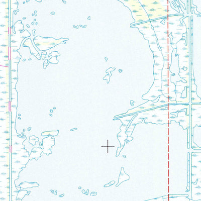 United States Geological Survey Lake Cataouatche West, LA (1967, 24000-Scale) digital map