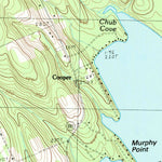 United States Geological Survey Lake Cathance, ME (1987, 24000-Scale) digital map
