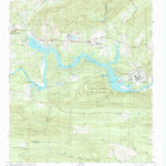 United States Geological Survey Lake Catherine, AR (1978, 24000-Scale) digital map