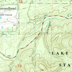 United States Geological Survey Lake Catherine, AR (1978, 24000-Scale) digital map