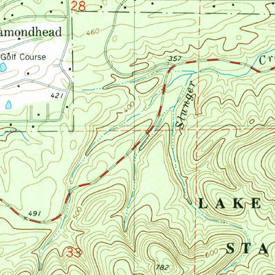 United States Geological Survey Lake Catherine, AR (1978, 24000-Scale) digital map