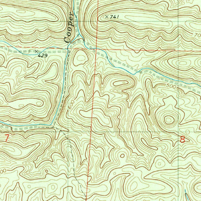 United States Geological Survey Lake Catherine, AR (1978, 24000-Scale) digital map
