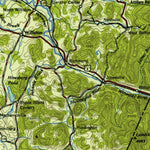 United States Geological Survey Lake Champlain, NY-VT-NH (1950, 250000-Scale) digital map