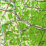 United States Geological Survey Lake Champlain, NY-VT-NH (1958, 250000-Scale) digital map
