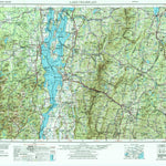 United States Geological Survey Lake Champlain, NY-VT-NH (1962, 250000-Scale) digital map