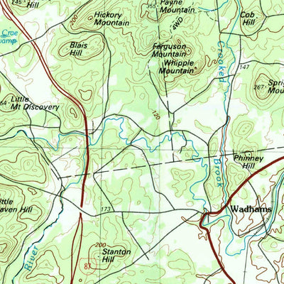 United States Geological Survey Lake Champlain South, NY-VT (1986, 100000-Scale) digital map