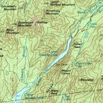 United States Geological Survey Lake Champlain South, NY-VT (1986, 100000-Scale) digital map