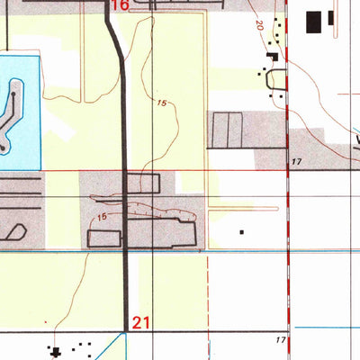 United States Geological Survey Lake Charles, LA (1994, 24000-Scale) digital map