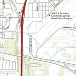 United States Geological Survey Lake Charles, LA (2020, 24000-Scale) digital map