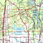 United States Geological Survey Lake Charles, LA-TX (1954, 250000-Scale) digital map