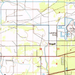 United States Geological Survey Lake Charles, LA-TX (1986, 100000-Scale) digital map