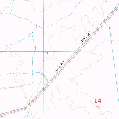 United States Geological Survey Lake Charles SE, LA (1955, 24000-Scale) digital map