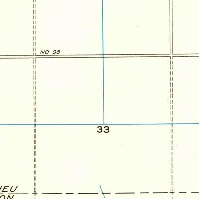 United States Geological Survey Lake Charles SW, LA (1932, 31680-Scale) digital map
