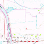 United States Geological Survey Lake Charles SW, LA (1955, 24000-Scale) digital map