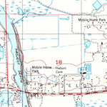 United States Geological Survey Lake Charles SW, LA (1998, 24000-Scale) digital map