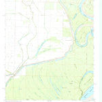 United States Geological Survey Lake Cheatham, AR-MS (1972, 24000-Scale) digital map