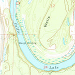 United States Geological Survey Lake Cheatham, AR-MS (1972, 24000-Scale) digital map