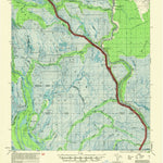 United States Geological Survey Lake Chicot, LA (1954, 62500-Scale) digital map