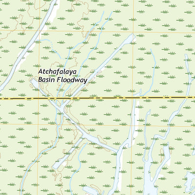 United States Geological Survey Lake Chicot, LA (2020, 24000-Scale) digital map