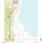United States Geological Survey Lake City, CA (1993, 24000-Scale) digital map