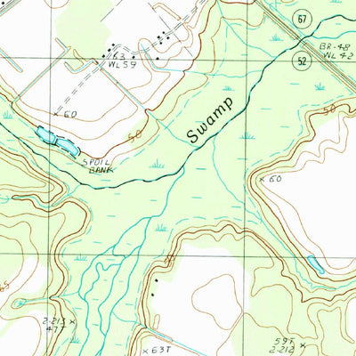 United States Geological Survey Lake City East, SC (1990, 24000-Scale) digital map