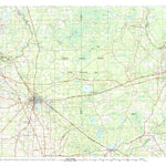 United States Geological Survey Lake City, FL-GA (1981, 100000-Scale) digital map