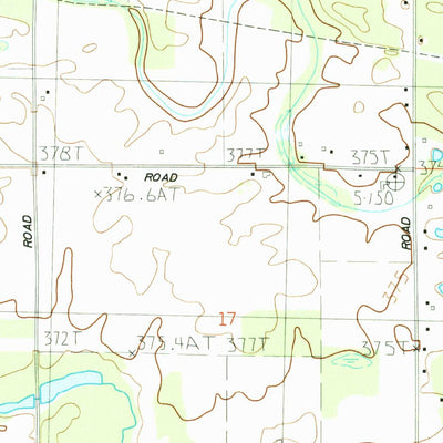 United States Geological Survey Lake City, MI (1983, 25000-Scale) digital map
