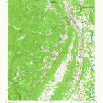 United States Geological Survey Lake City, TN (1952, 24000-Scale) digital map