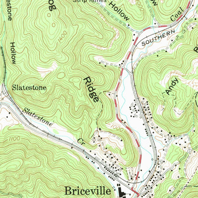 United States Geological Survey Lake City, TN (1973, 24000-Scale) digital map