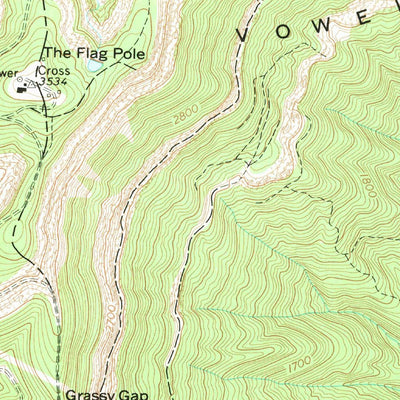 United States Geological Survey Lake City, TN (1973, 24000-Scale) digital map