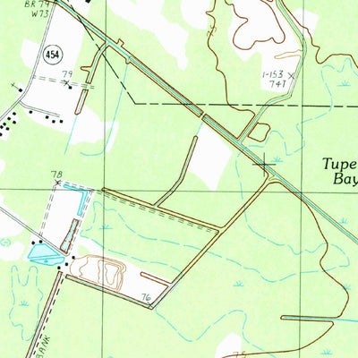 United States Geological Survey Lake City West, SC (1990, 24000-Scale) digital map