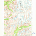 United States Geological Survey Lake Clark A-2, AK (1958, 63360-Scale) digital map