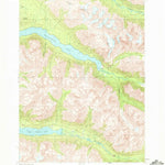 United States Geological Survey Lake Clark A-3, AK (1954, 63360-Scale) digital map