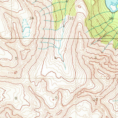 United States Geological Survey Lake Clark A-3, AK (1954, 63360-Scale) digital map