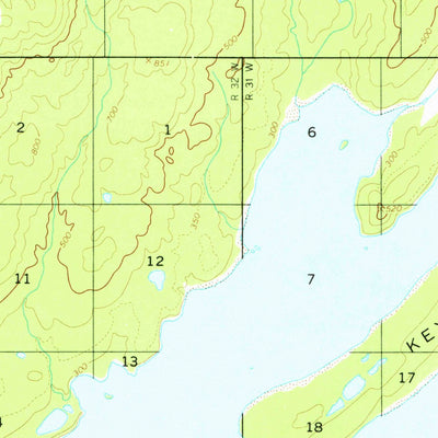 United States Geological Survey Lake Clark A-5, AK (1954, 63360-Scale) digital map