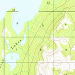United States Geological Survey Lake Clark A-5, AK (1954, 63360-Scale) digital map