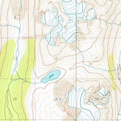 United States Geological Survey Lake Clark B-1, AK (1958, 63360-Scale) digital map