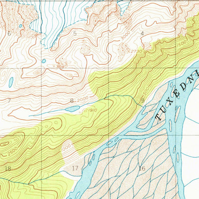 United States Geological Survey Lake Clark B-1, AK (1958, 63360-Scale) digital map