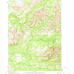United States Geological Survey Lake Clark B-6, AK (1954, 63360-Scale) digital map