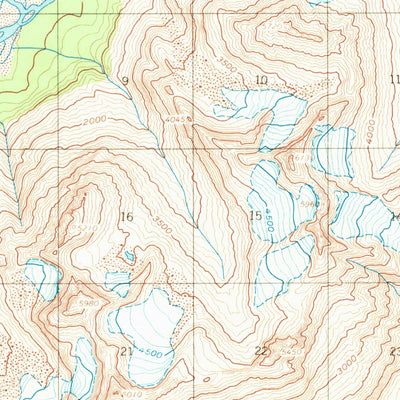 United States Geological Survey Lake Clark C-2, AK (1958, 63360-Scale) digital map